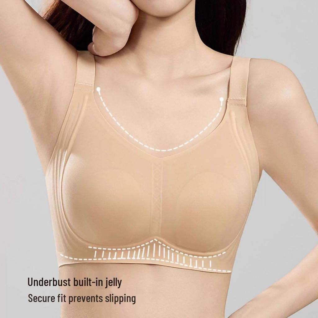 Women's Plus Size Seamless Minimizing Bra - Soft Support & Breathable Comfort