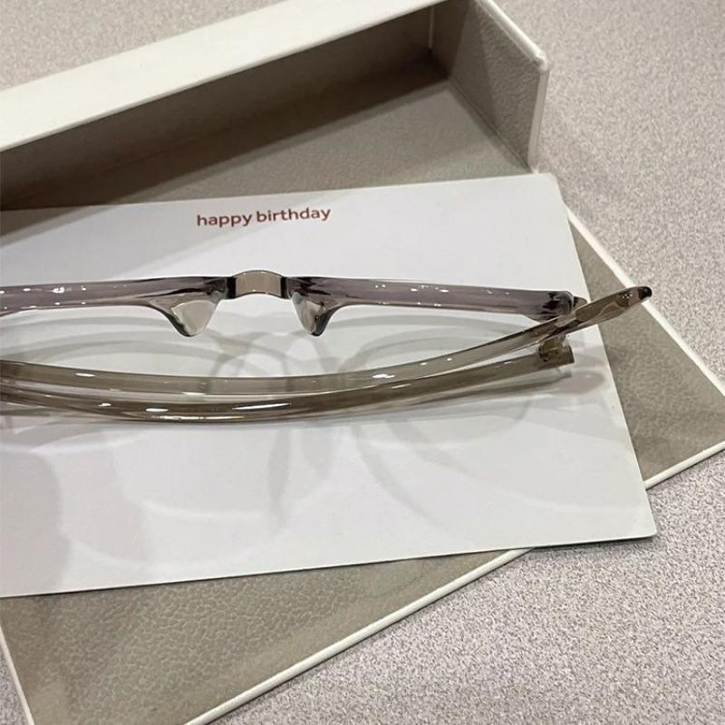 European and American Classic Square Frame Glasses For Men Women Fashion Goggles Optical Spectacle Flat Lens Computer Eyeglasses