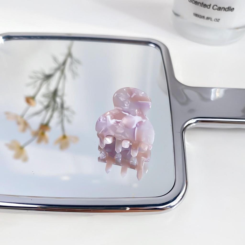 Korean Dopamine Mini Claw Clip: Cute Hair Accessories for Women & Children