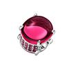 Pandora 925 silver red oval cabochon gemstone charm for women 799309C01