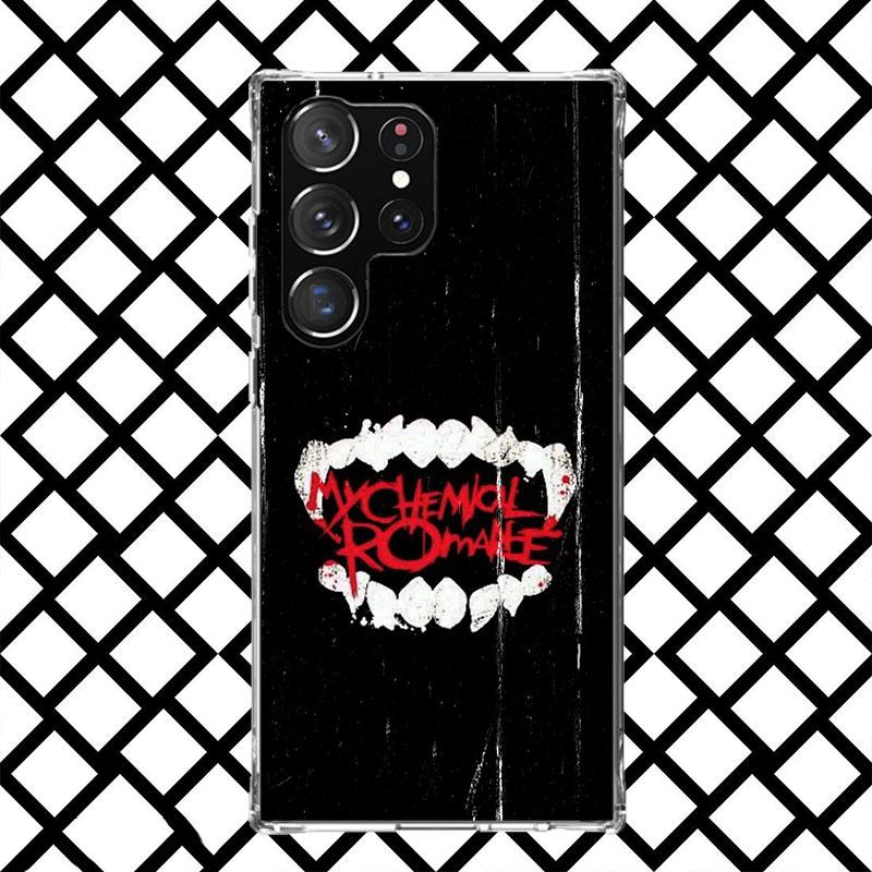 My Chemical Romance MCR Phone Case for Samsung Galaxy S26 S25 Edge S24 S23 Ultra S22 Plus S21 FE S20 + Soft Cover Print Fundas G