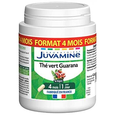 Juvamine Grüner Tee Guarana 120 Kapseln