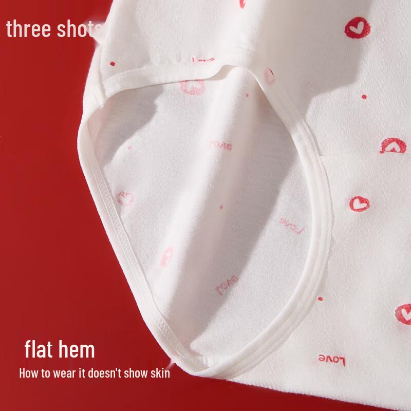 Sanqiang Women's Lucky Zodiac Antibacterial Cotton Briefs