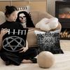 1pc Rock H-hIM Band Anime Cushion Cover Car Throw Pillow Case For Sofa Car Christmas Gift 40x40cm 45x45cm