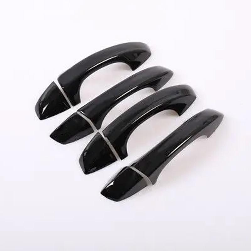 Gloss Black Door Handle Accents for 2009-2012 VW Golf MK6
