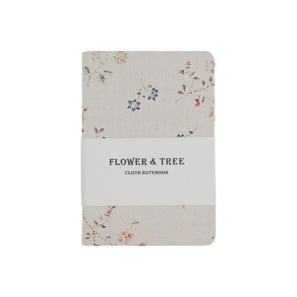 A6/B6 Handkonto-Buch Super-dickes Druck-Notizbuch 2026 Blumen Notizbuch Bürobedarf