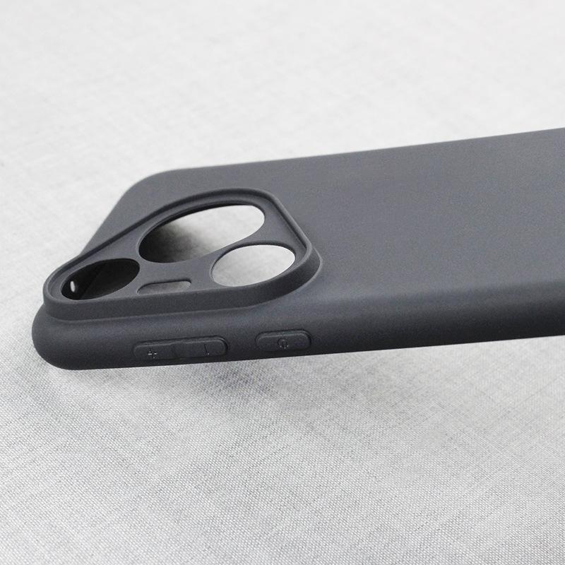 Applicable to Huawei Pura90promax matte mobile phone case anti-drop Pura 80pro black non-slip simple soft case