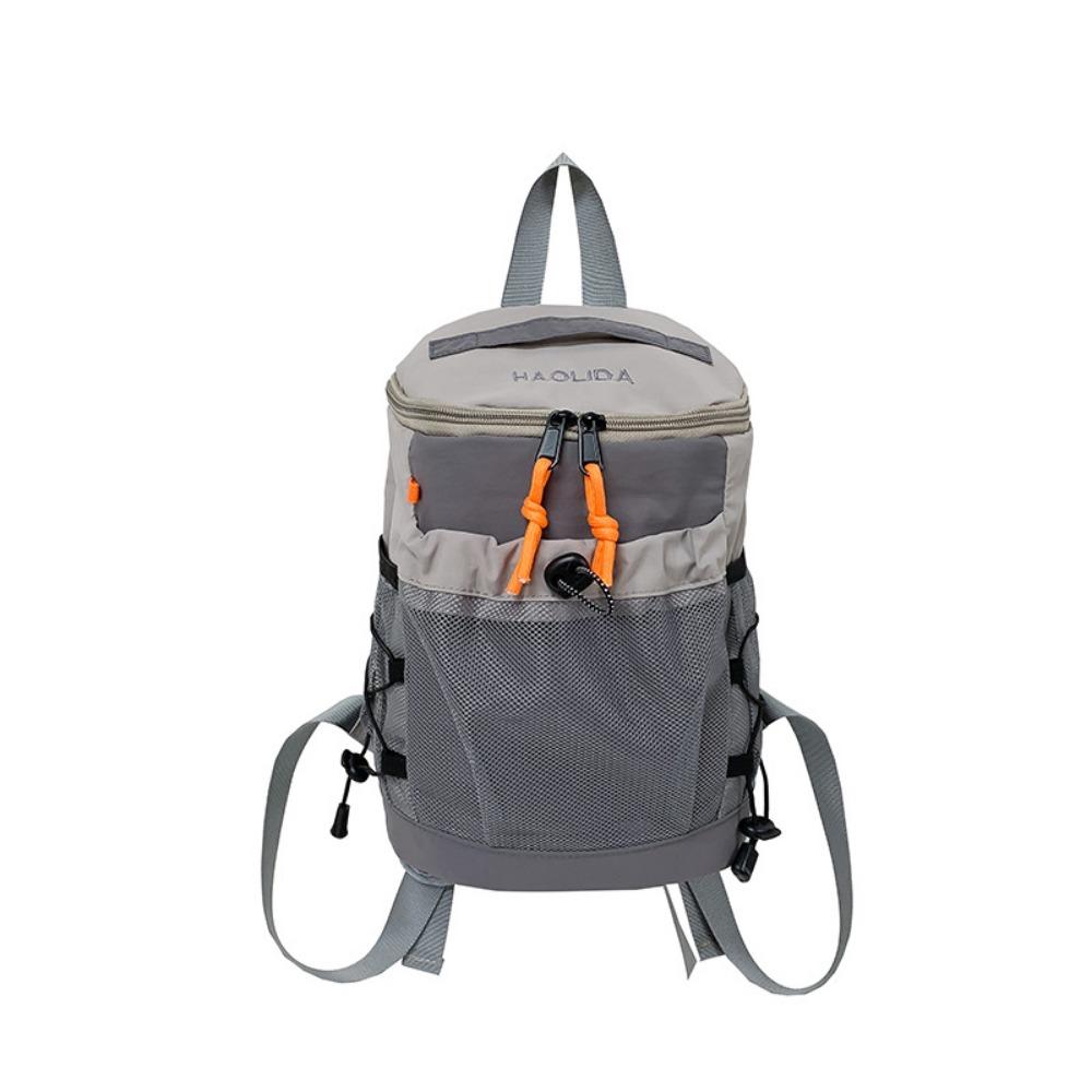 Multifunctional Camping Backpack Lightweight Water Bottle Bag Commuting Accessories серый