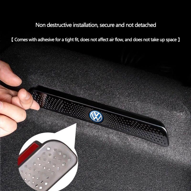 ABCD1 2Pcs Car Seat Air Conditioning Rear Vent Outlet Protection Cover For VW Passat Tiguan X L Touran L Golf 7 8 Jetta VS5 Magotan CC