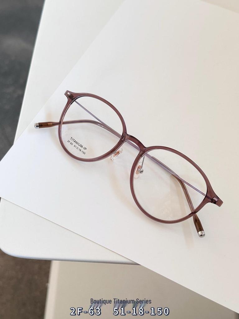 Karin Style Titanium Cat-Eye Glasses for Women - TR90 Frame, Prescription Compatible, Perfect for Round Faces