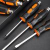Multipurpose 2pcs Magnetic Screwdriver Set With Striking Feature Comfortable Grip Suitable for Home and Auto Maintenance