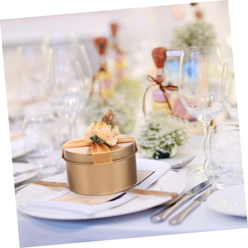 Tin candy box, wedding candy box, souvenir gift box, home decoration creative candy box