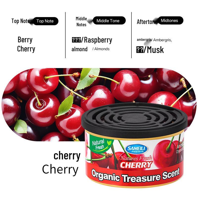 Organic Sandalwood Car Air Freshener - Essential Oil Aromatherapy Wood Deodorizer