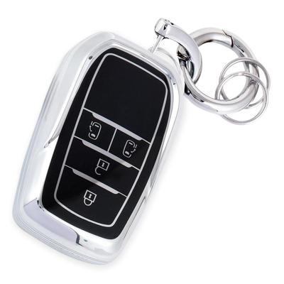 HOYZE Schlüsseletui, Schlüsselhülle, Niedlich, Auto, Smart Key Etui, Schlüsselhalter, Karabiner, Schlüssel