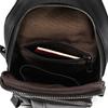 Newsbirds Casual Men's Chest Bag Genuine Leather Single Shoulder Cross Body Bag Soft Cow Leather Chest Pack For Men Slinig Bags