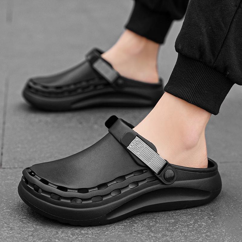 Mode Hot Sale Herrsandaler Eva Sommar Slip-on Casual Tofflor Halkfri Sandal för Män Utomhus Strand Herr Flip-flop Explosiv Stil