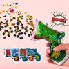 30 Pcs Fireworks Inflatable Confetti Guns Surprise Poppers Confetti Shooter Handheld Confetti Cannon Multicolor Inflatable Toy