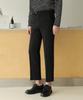 Jikeulib Straight Slacks With Silicone Side Hidden Banding To Prevent Shirt From Unslip