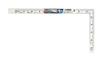 Shinwa Sokutei Curved Scale Same Thickness 1 Combined Scale Masterpiece White 11105 Shaku/30cm