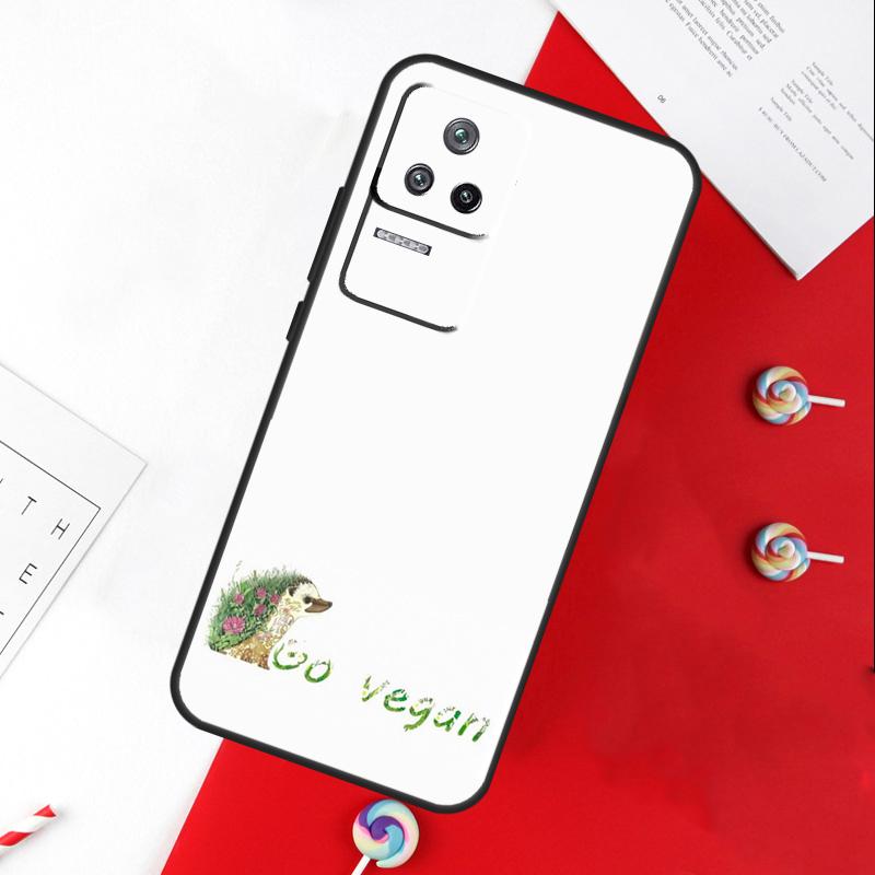 GO VEGAN Cover For Xiaomi 15 Ultra 13 14 11T 12T 13T 14T Pro POCO X7 Pro X3 X5 X6 M6 F5 F6 Pro Case