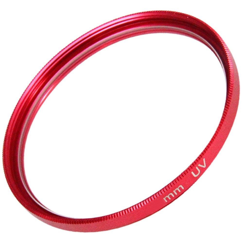 

67mm Red Frame Lens Filter Compatible with Various UV Protection F-Foto (Slim, Red, Cameras, Thin, Filter) F67-RED
