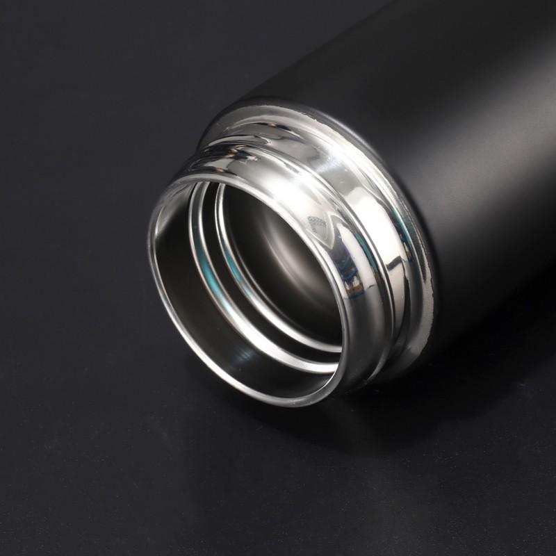 Stainless Steel Vacuum Insulated Travel Mug With Tea Strainer 500ml Office Home Gift