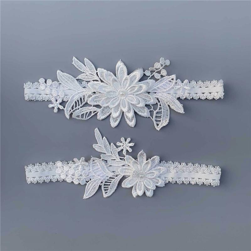 

2 шт. свадебные подвязки со стразами, вышитые цветочные сексуальные подвязки для женщин/женщин/невесты, кольцо на бедро, свадебное кружевное кольцо на ногу, петля One Size