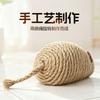 Cat Toys, Self-entertainment Toys, Cat Supplies, Cat Toys, Cat Amusing Toys, Hemp Rope Mouse, Kitten Toys, Cat and Mouse Amusing Toys
