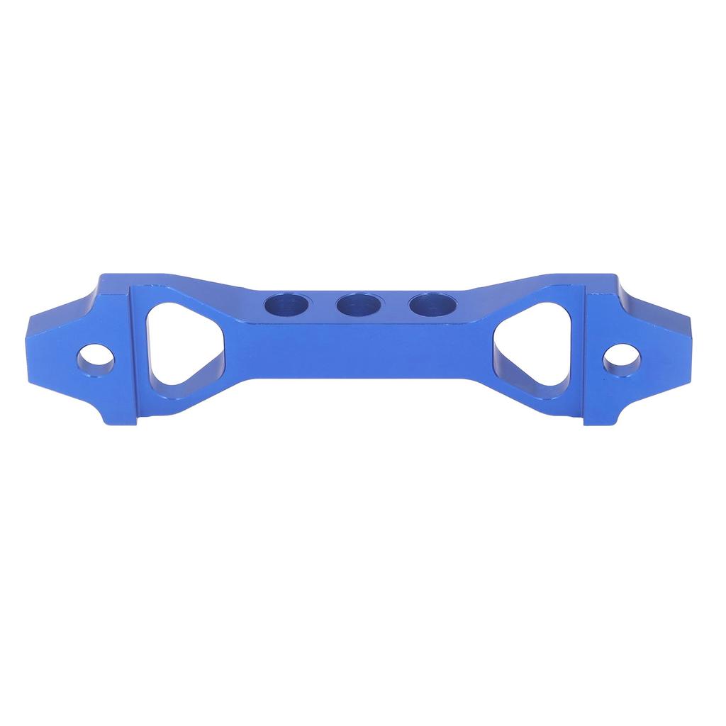 Battery Hold Down Bracket Heavy Duty Aluminum Alloy Car Battery Holder with Stainless Steel J Bolt Blue