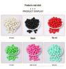 Eco-Friendly Acrylic Macaron Round Beads for DIY Jewelry Bracelets
