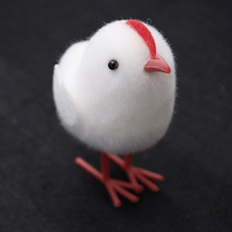 Cute Easter Chick Cute Handmade Chicken Figurine Toy for Easter Party