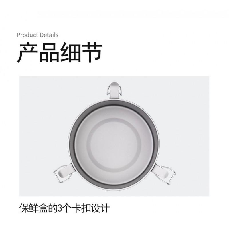 Titanium Food Storage Container Leakproof Lunch Box Outdoor Home Office Adult Use 900ml 1500ml