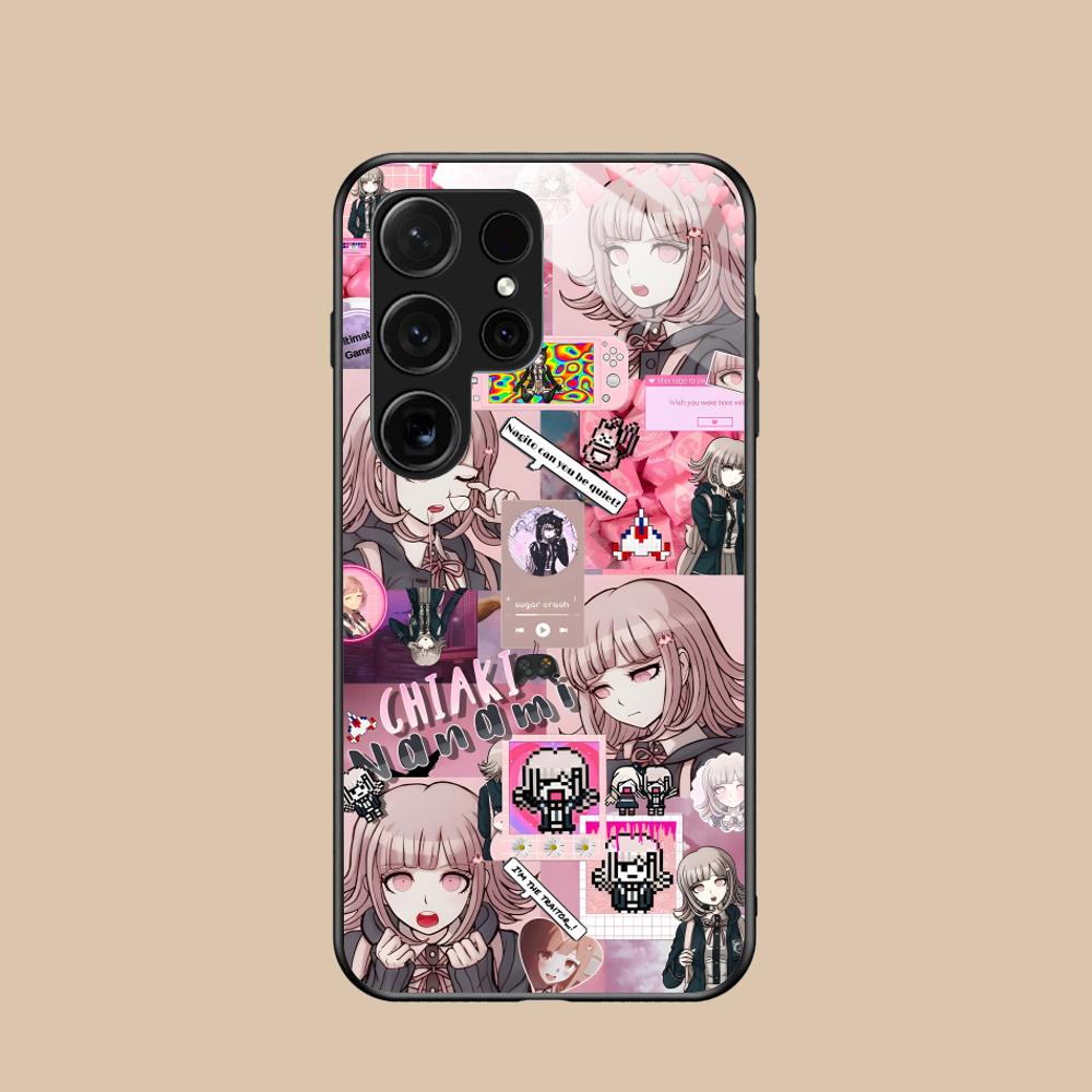 Danganronpa Chiaki Nanami Phone Case for Samsung Galaxy S26 S25 S24 S23 S22 S21 S20 Note20 Plus FE Ultra Glass Protective Cover