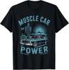 Vintage Classic Cars Muscle Car Mechanic Restoration Repair BLACK T-Shirt 1109