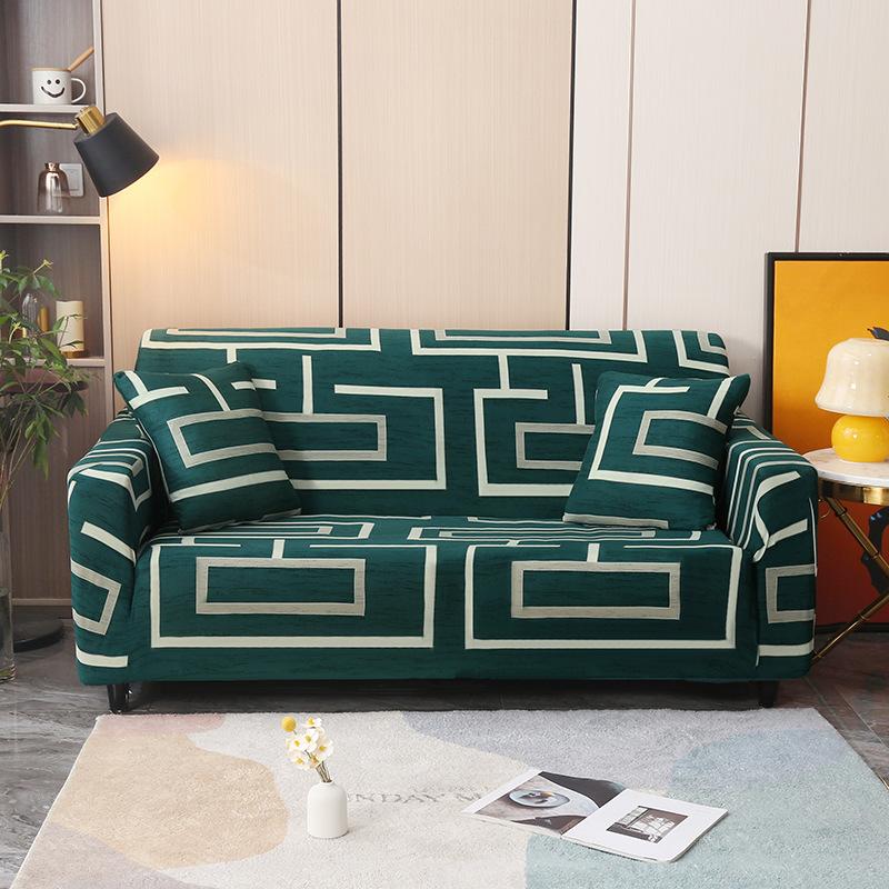 

Эластичные чехлы для дивана, современный чехол для дивана для гостиной, секционный угловой L-образный чехол для стула, чехол для дивана 1/2/3/4 местный 1 Seat