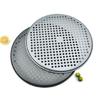 Non-Stick Tray Tools Crispy 14 inch Round with Nonstick Coating for Home Kitchen