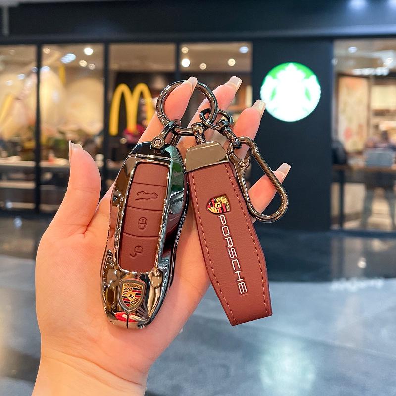 Vlastní kryt klíče pro dálkové ovladače Porsche Panamera, Macan, Cayenne, Taycan a 718