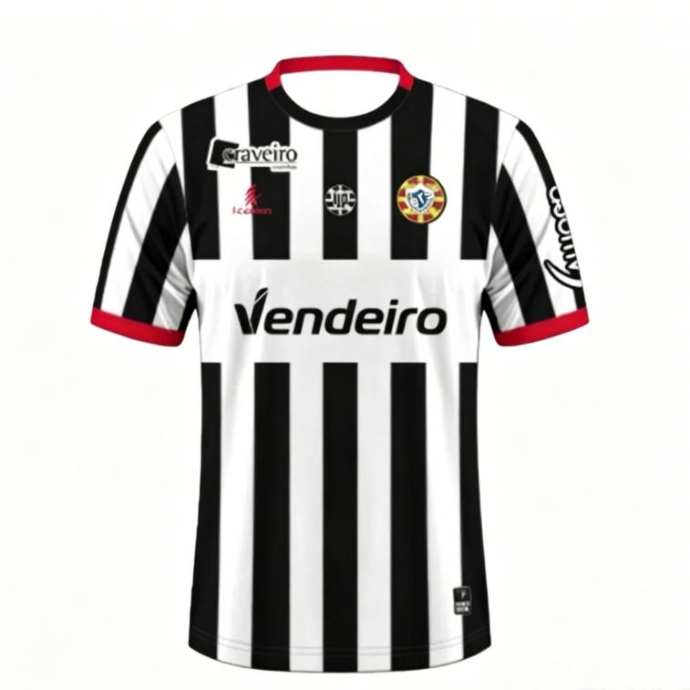 Maglia Home Stagione 2025-26 Varzin Football Club Stampa 3D Maglietta Sportiva e Casual per Adulti e Bambini Maglietta Estiva a Rapida Asciugatura per Famiglia