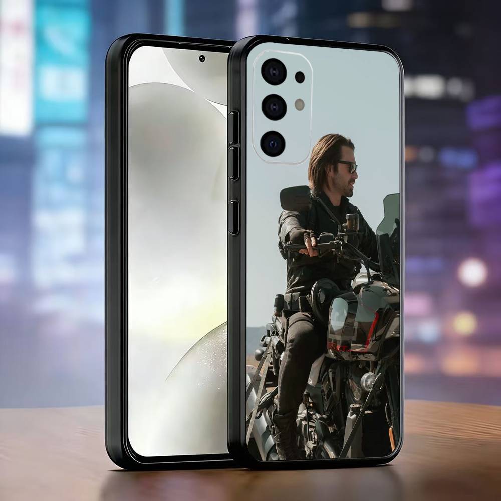 B-Bucky Barne-Winter S-Soldier Phone Case For Samsung S25,S24,S21,S22,S23,S30,Ultra,S20,Plus,Fe,Soft Silicone Black Cover