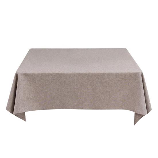 Tablecloth Wear Resistant Fade-Resistant Table Cover Solid Color Splash Scratch Protection Rectangular Table Cloth