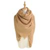 Sciarpa Quadrata Morbida da Donna 140cm Tinta Unita Invernale Caldo Scialle Hijab Coperta Avvolgente Pashmina Fazzoletto da Collo Écharpe Bufanda Sciarpe