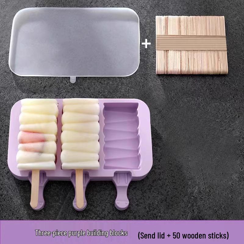 Food-Grade Silicone Popsicle Mold for Homemade Ice Cream