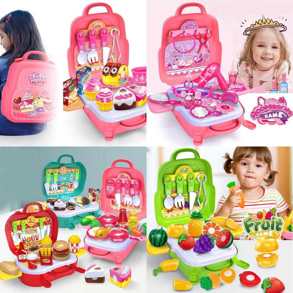 Versatile Children's Backpack Toy Set With Realistic Repair Tools For Imaginative Play