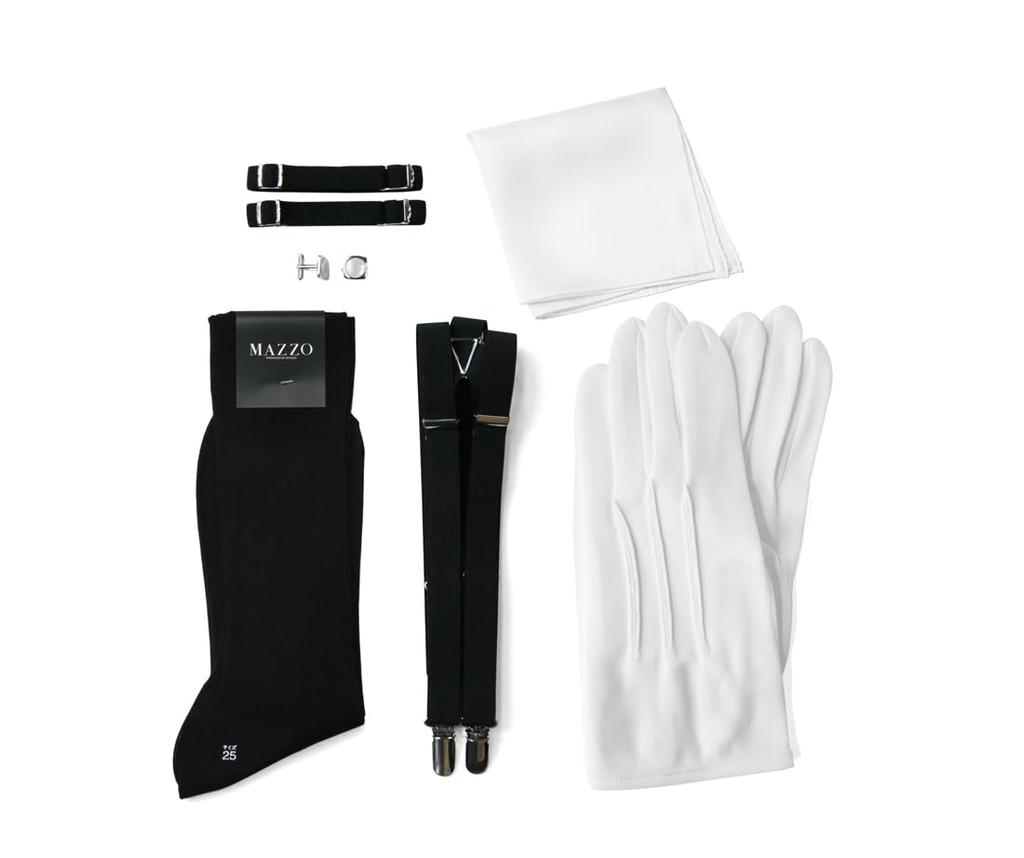 Groom Tuxedo Reception [Y&TAILOR] Set, Accessories, 6-Piece Set, Basic, Wedding, [D]