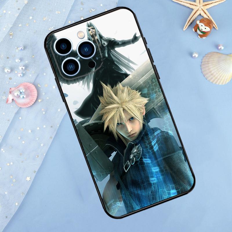 Final Fantasy VII Case For iPhone 17 Pro Max 16 15 14 12 11 13 Pro Max Plus 12 13 Mini 16e 17 Air Back Cover