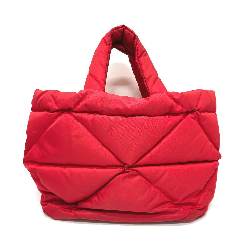 PRADA 2VG082 Re-Nylon padding Bag Tote Bag Nylon Red