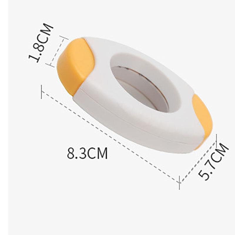 1pcs ABS + 420 Stainless Steel Egg Cutting Tools Hand Press Type Egg Scissors Household Kitchen Gadgets And Accessories