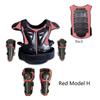 Bambino Bambini Motocross Moto Protezione Corpo Gilet Armatura ATV Moto da Cross Fuoristrada Tute Protezione Gilet da Corsa Abbigliamento Sportivo