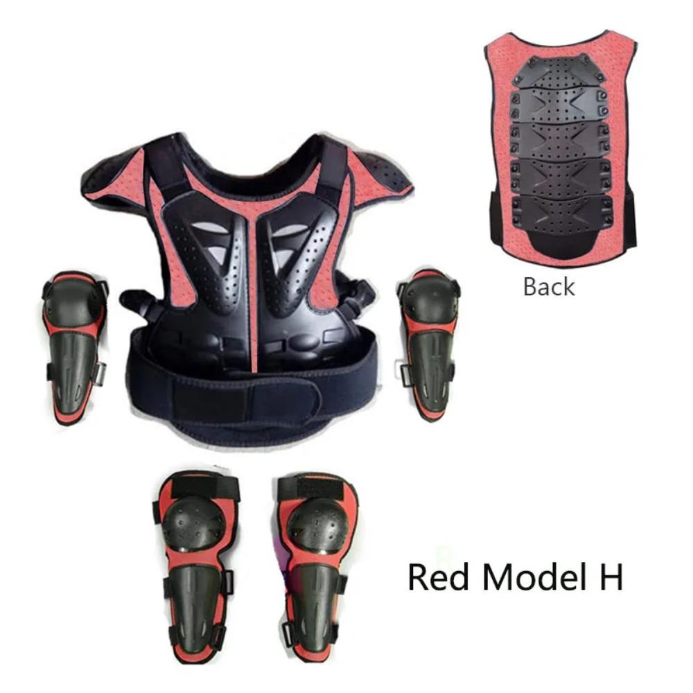 Bambino Bambini Motocross Moto Protezione Corpo Gilet Armatura ATV Moto da Cross Fuoristrada Tute Protezione Gilet da Corsa Abbigliamento Sportivo