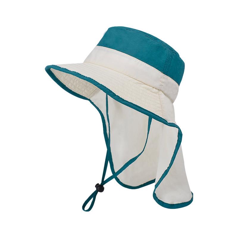 Kids Summer Bucket Hat With Breathable Nylon Uv Sun Protection For Outdoor Play And Sunshade